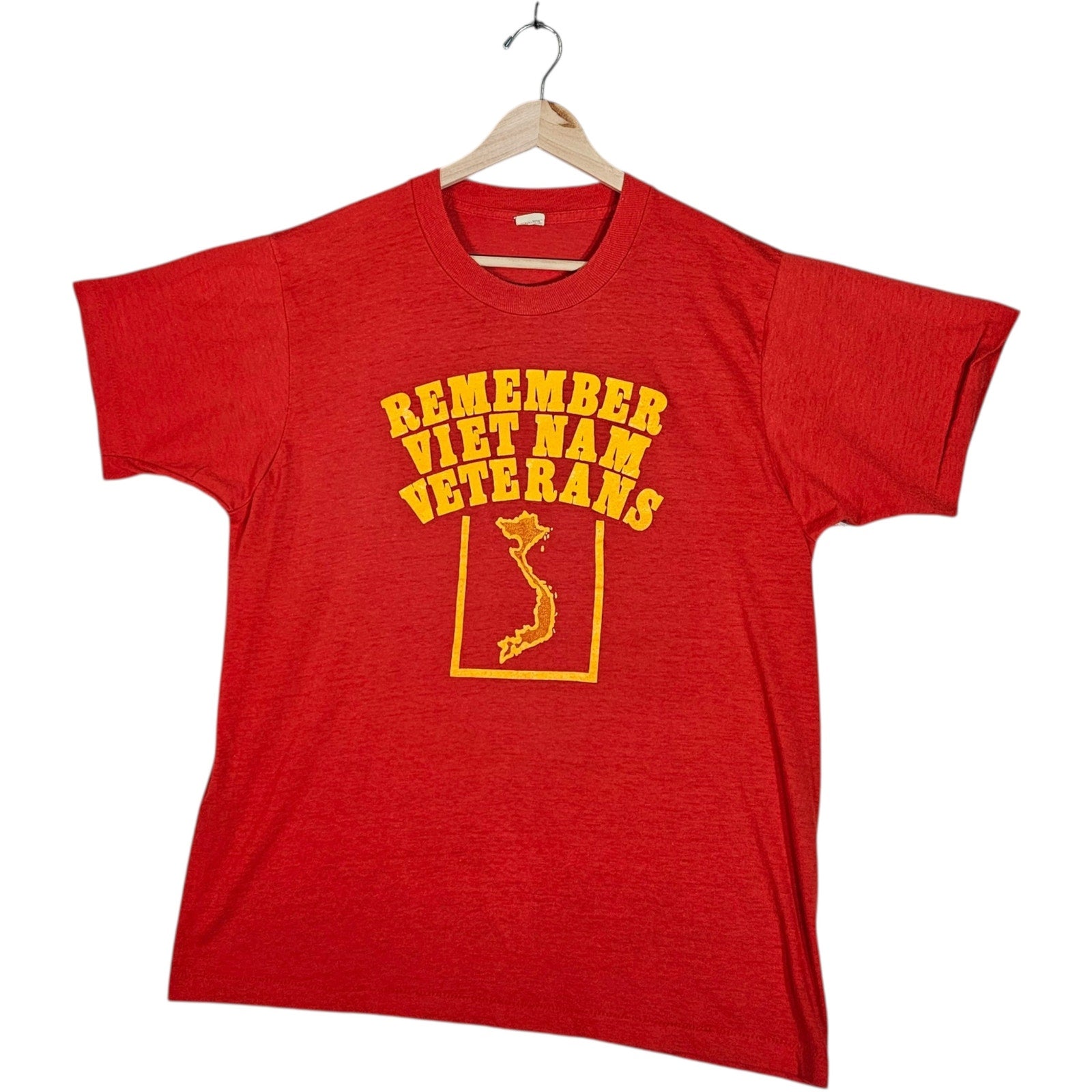 Vintage "Remember Vietnam Veterans" War Shirt