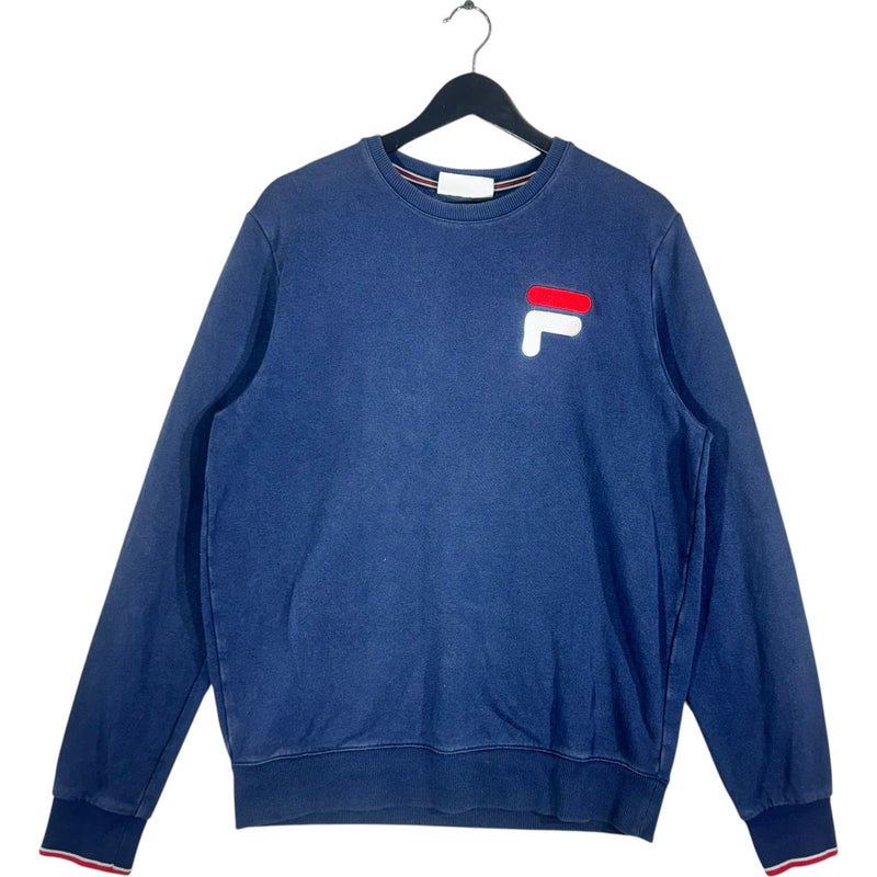 Vintage Fila Large Logo Pullover Crewneck