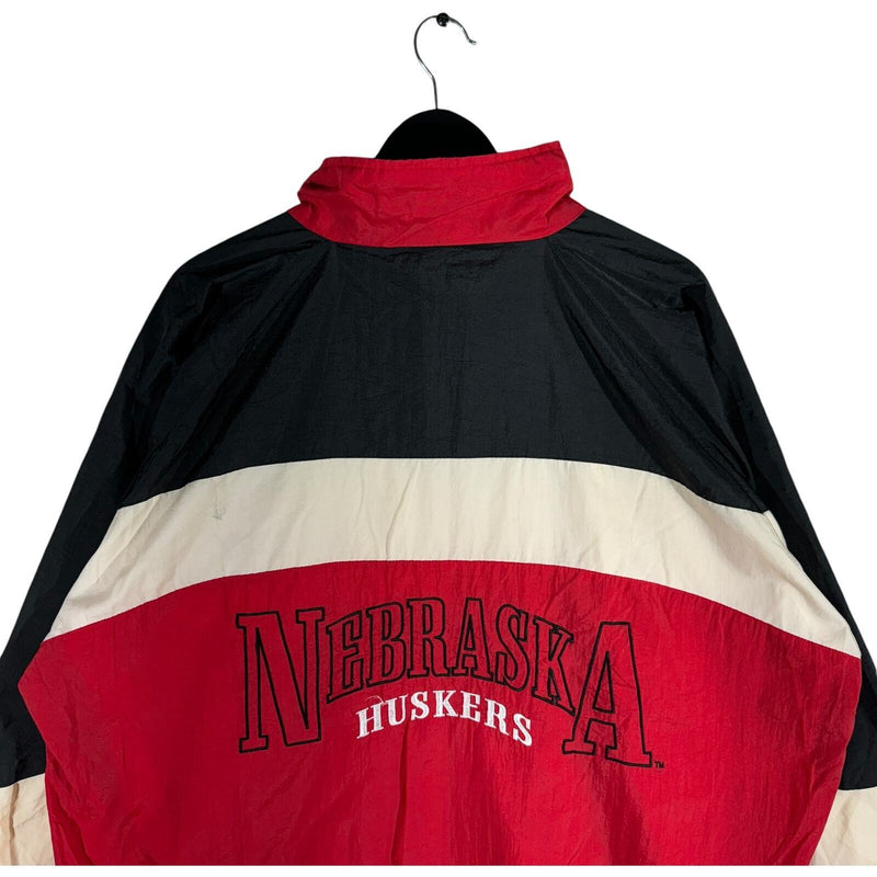 Vintage Nebraska Huskers Full Zip Light Jacket