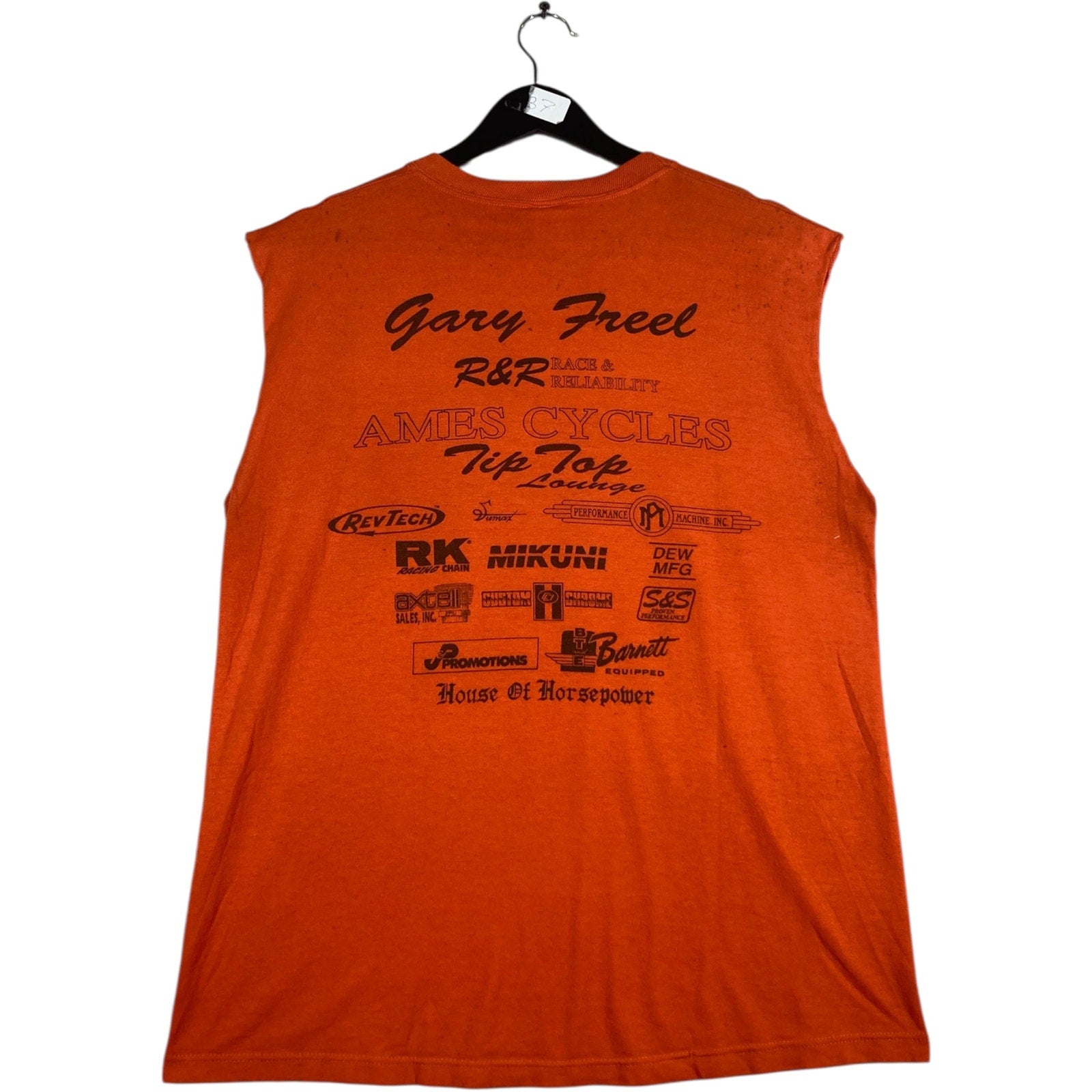 Vintage Jerzees Ames Cycles Tank Top