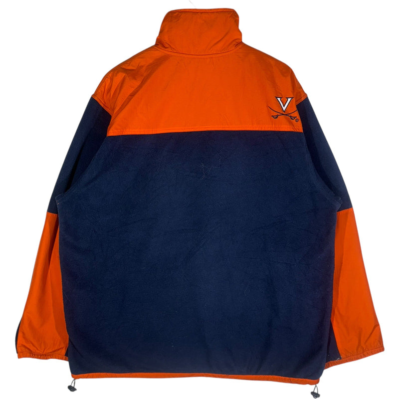 Vintage Reebok University Of Virginia Cavaliers Full Zip Fleece