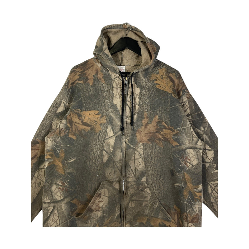 Vintage Real Tree Full Zip Hoodie