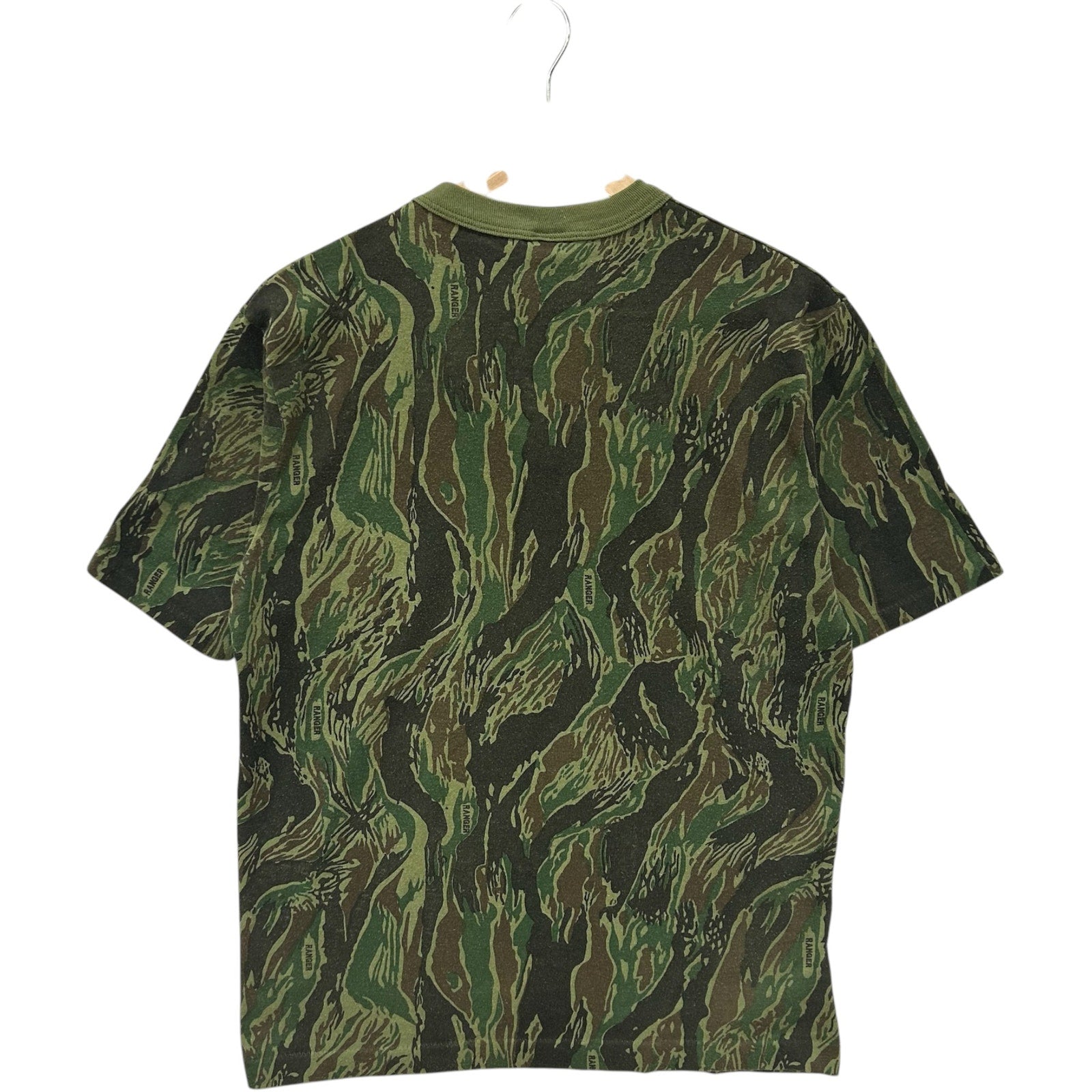 Vintage Camo Print Pocket Tee