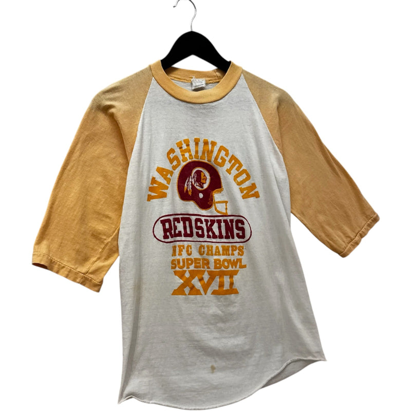 Vintage Youth Washington Redskins 3/4 Sleeve Super Bowl 1983 Tee