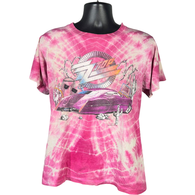 Vintage ZZ Top Recycler World Tour Tie Dye Tee