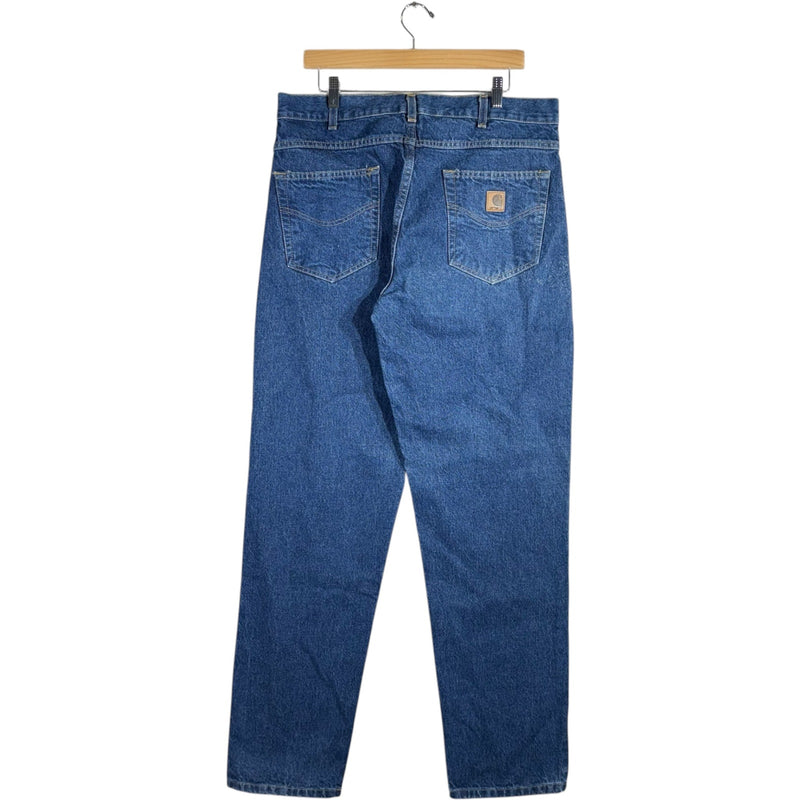 Vintage Carhartt Straight Leg Denim Jeans 36x32