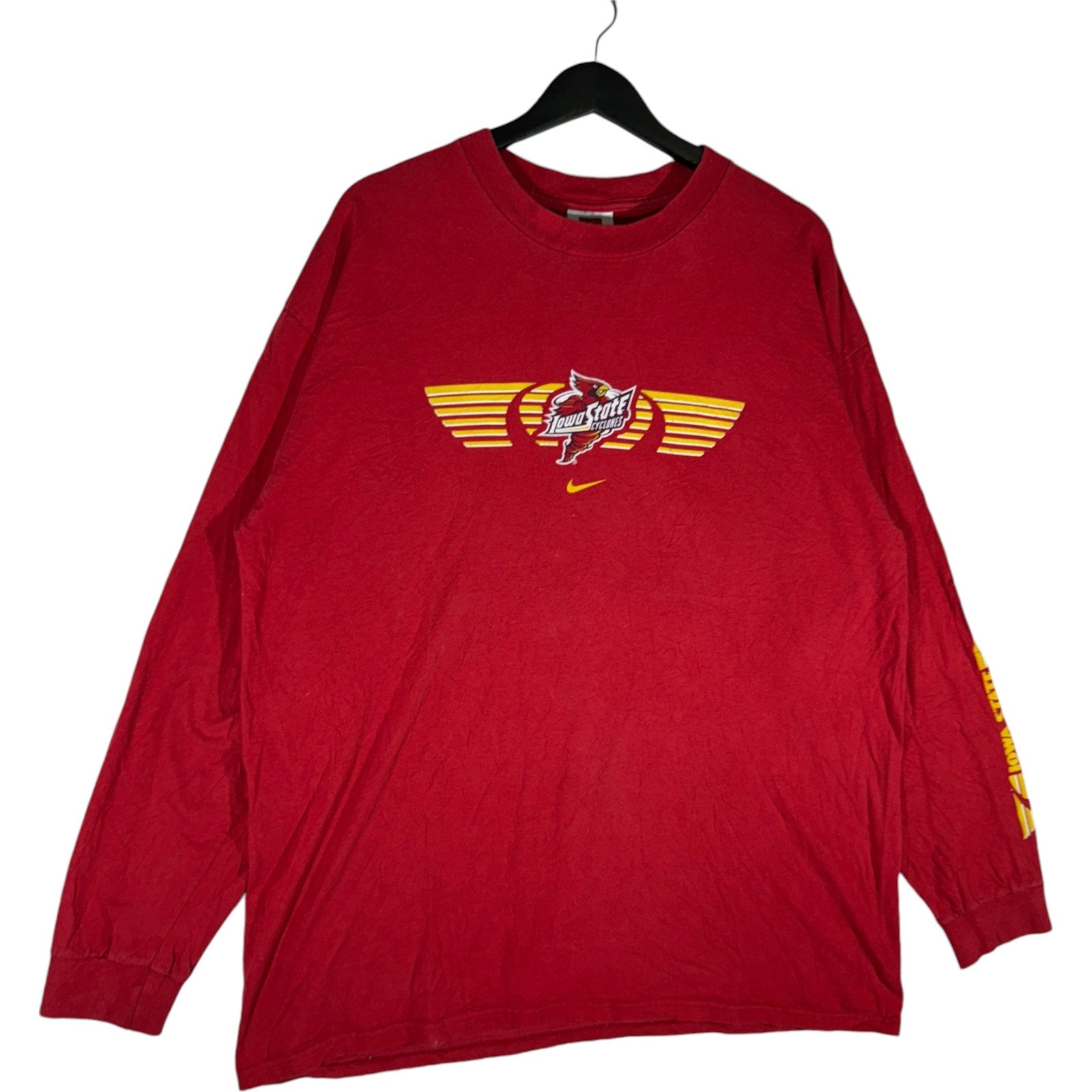 Vintage Nike Iowa State University Cyclones Logo Long Sleeve