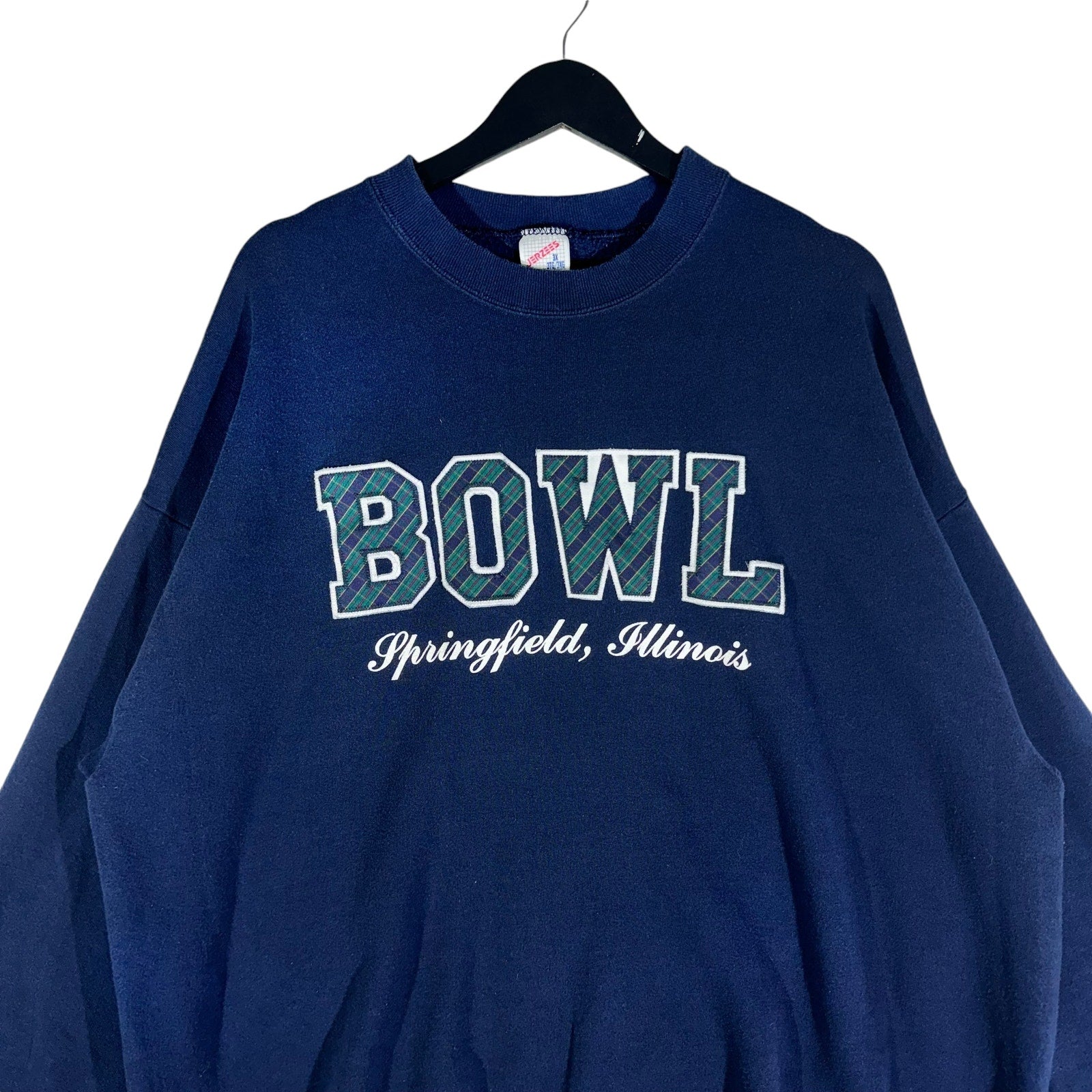 Vintage Jerzees Bowl Springfield, Illinois Crewneck