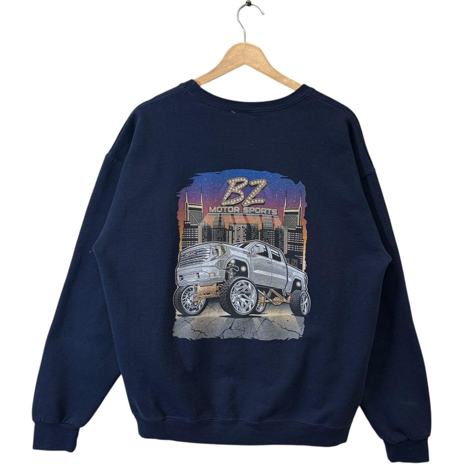 Vintage BZ Motor Sports Crewneck