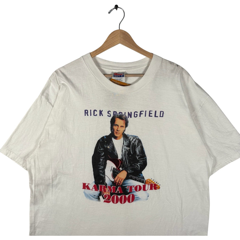 Vintage Rick Springfield Karma Tour Tee 2000