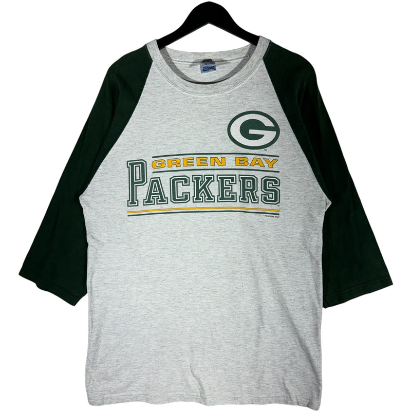 Vintage Green Bay Packers Raglan Shirt