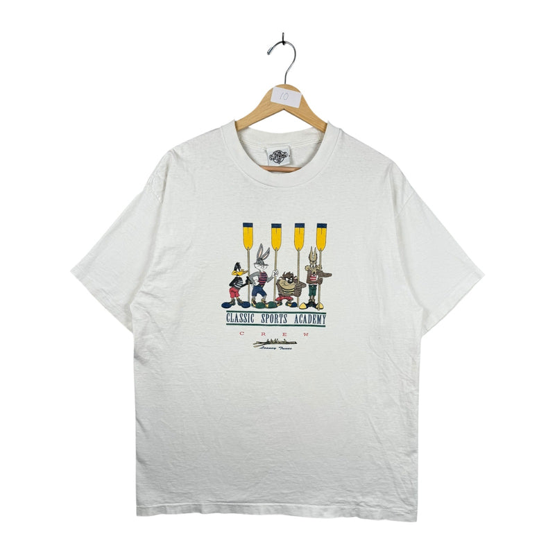 Vintage Looney Tunes Classic Sports Academy Crew T-Shirt