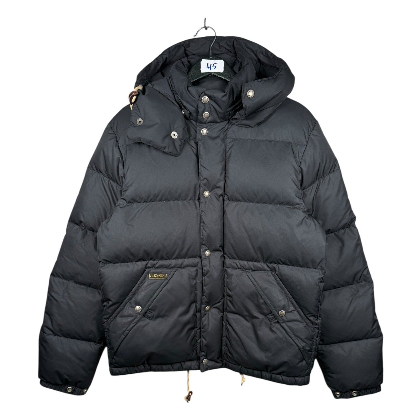 Vintage Polo Ralph Lauren Puffer Down Hooded Jacket