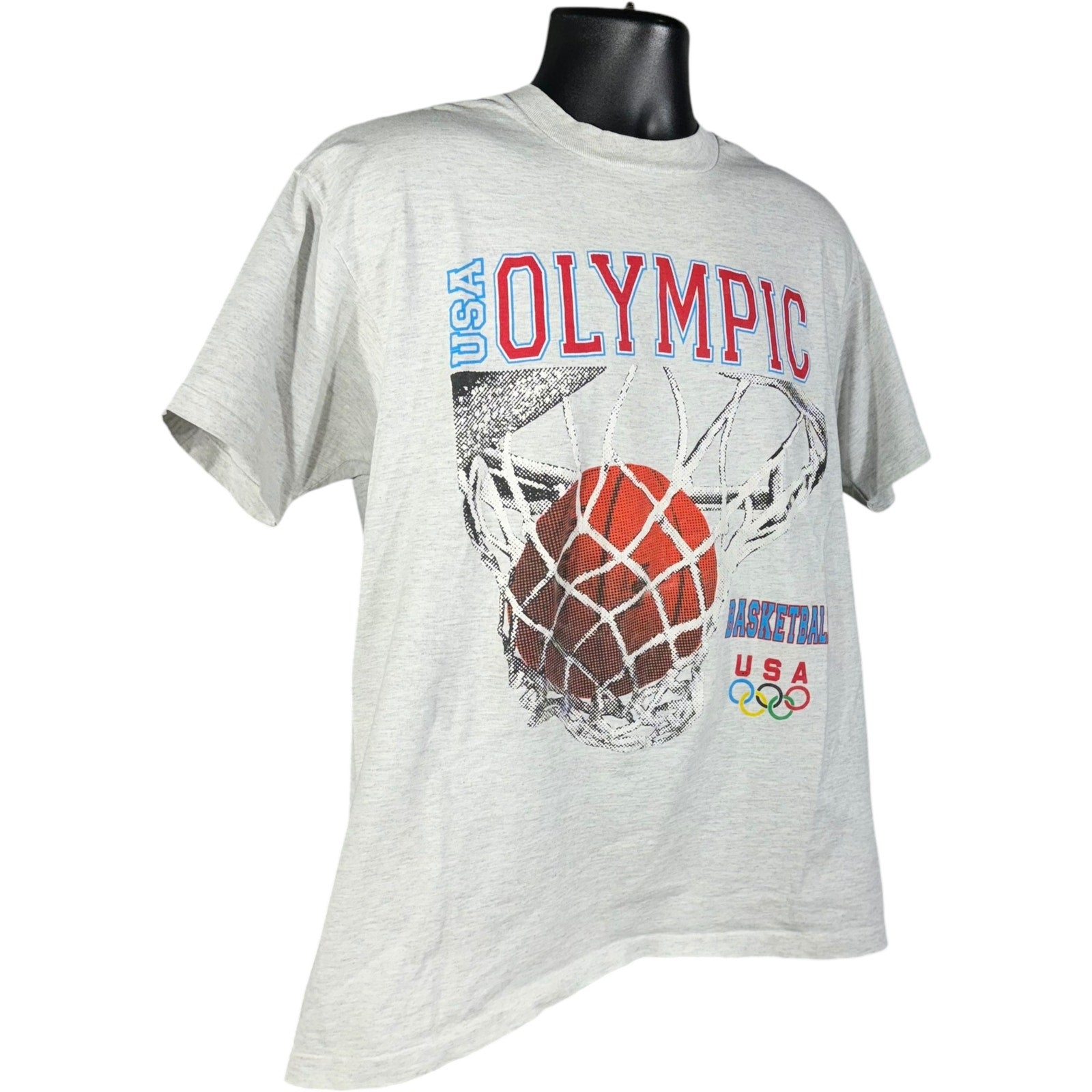 Vintage Olympics Team USA Basketball Tee 90s