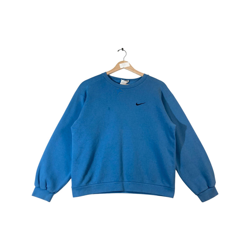 Vintage Nike Solid Pullover Sweatshirt Crewneck