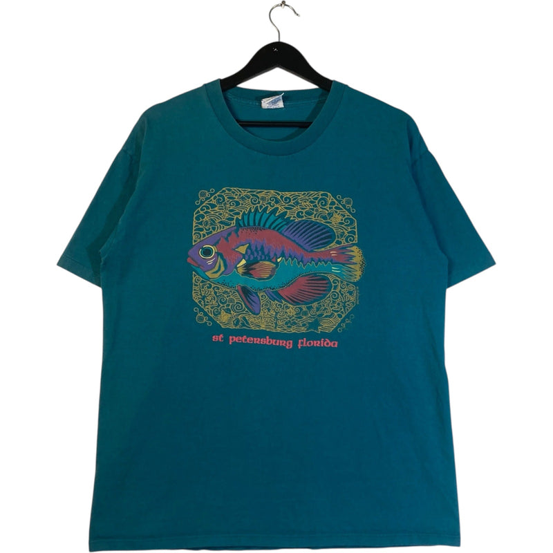 Vintage Fish St Petersburg Florida Tee