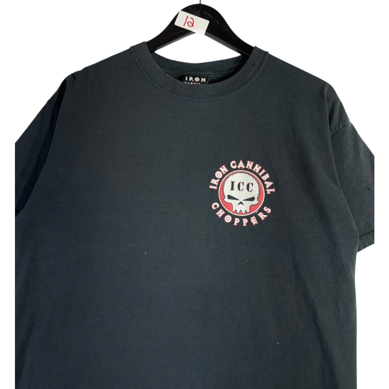 Vintage Iron Cannibal Choppers Biker T-Shirt