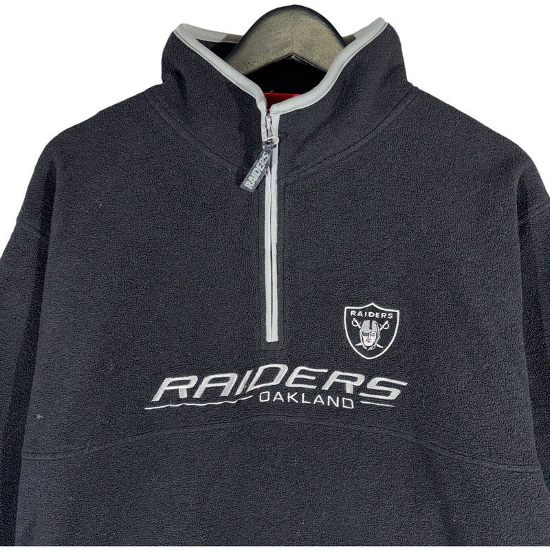 Vintage NFL Oakland Raiders 1/4 Zip Fleece