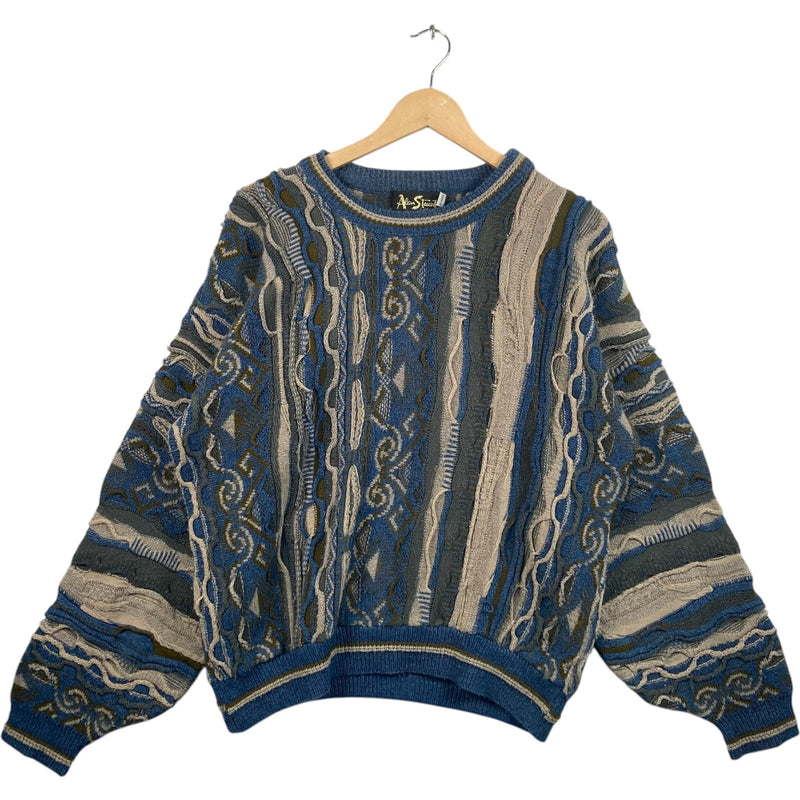 Vintage Alan Stuart 3D Knit Sweater