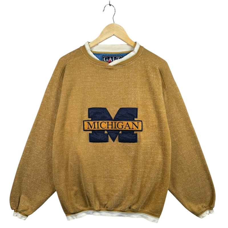 Vintage Michigan Embroidered Sweatshirt Crewneck