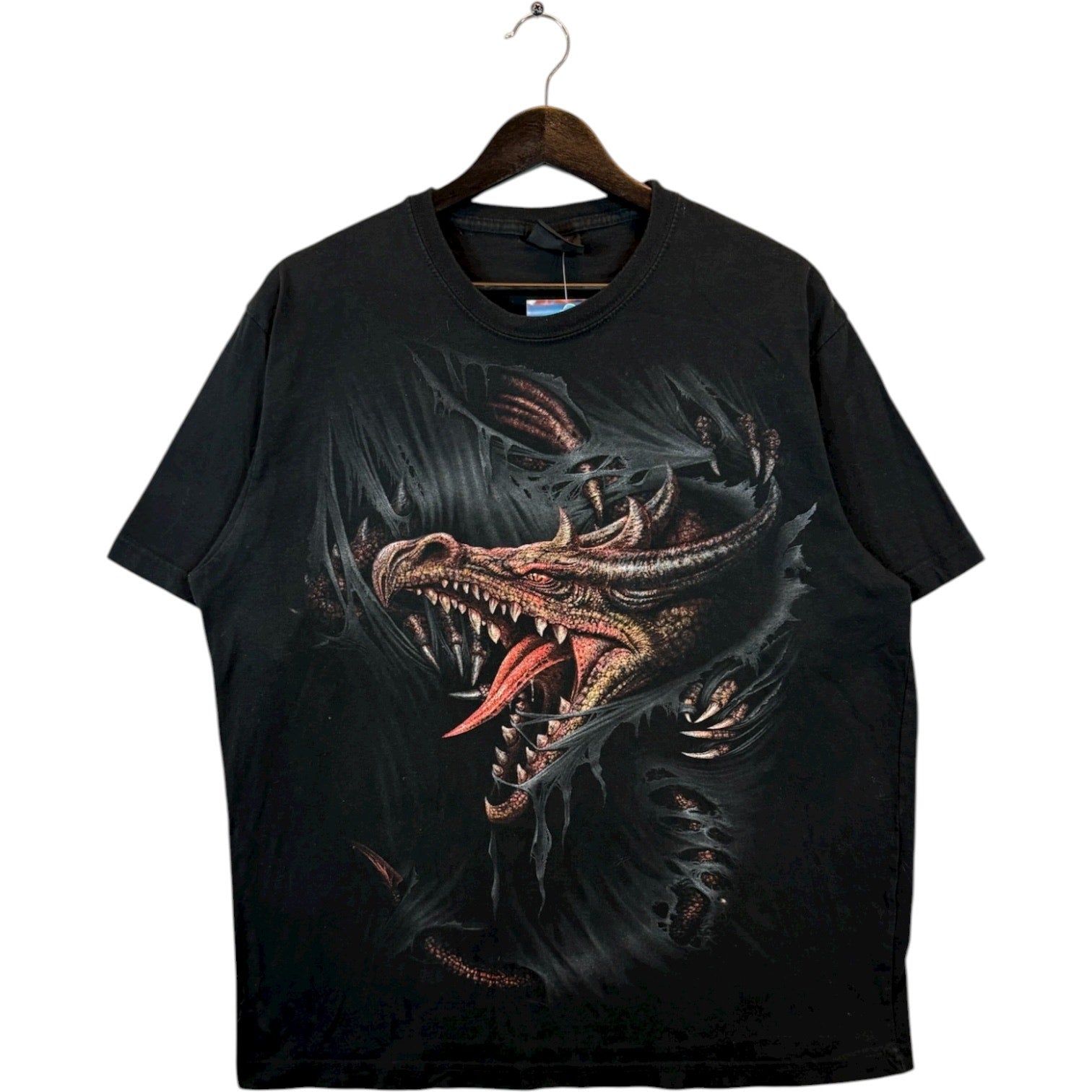 Vintage Dragon AOP T-Shirt