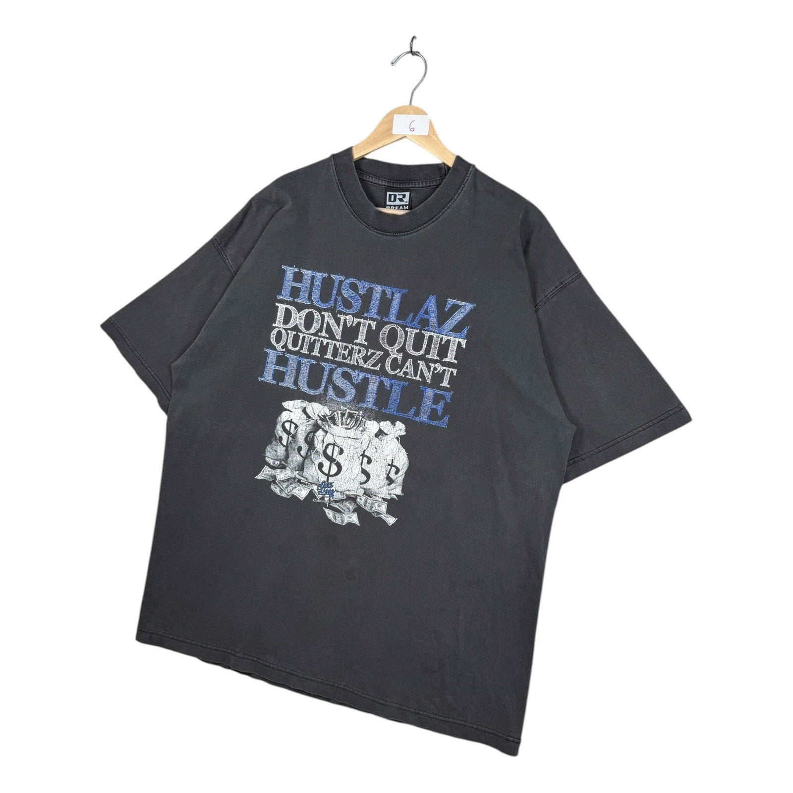 Vintage Hustlaz Don’t Quit Quitterz Can’t Hustle T-Shirt