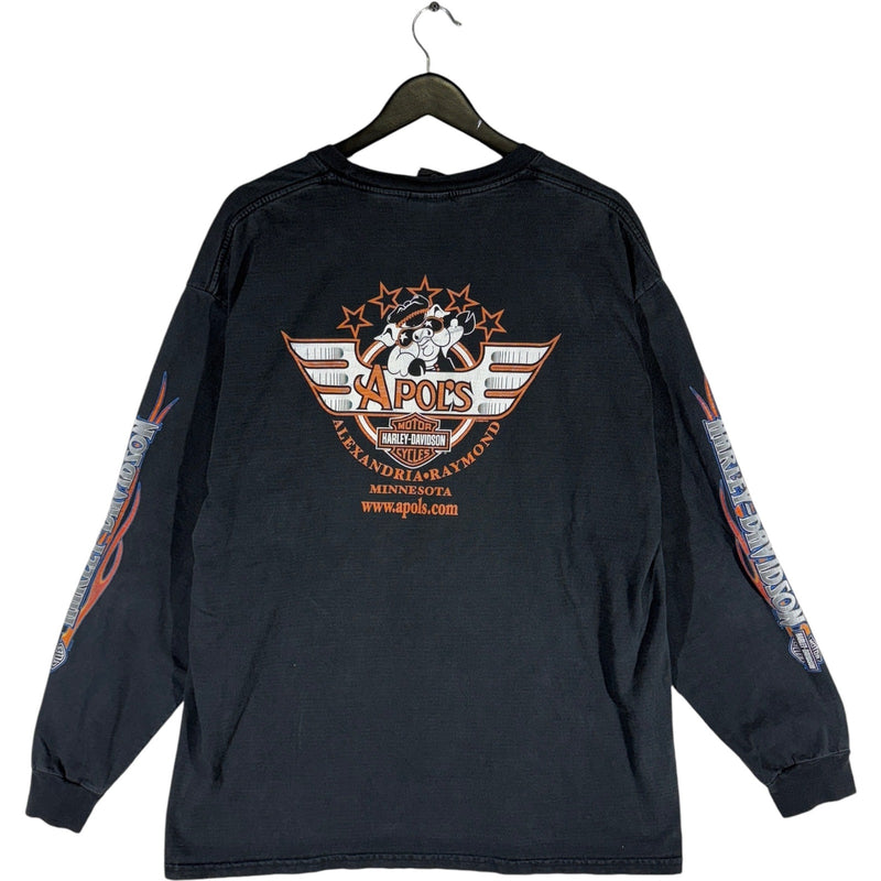 Vintage Harley Davidson Apol's Tribal Long Sleeve