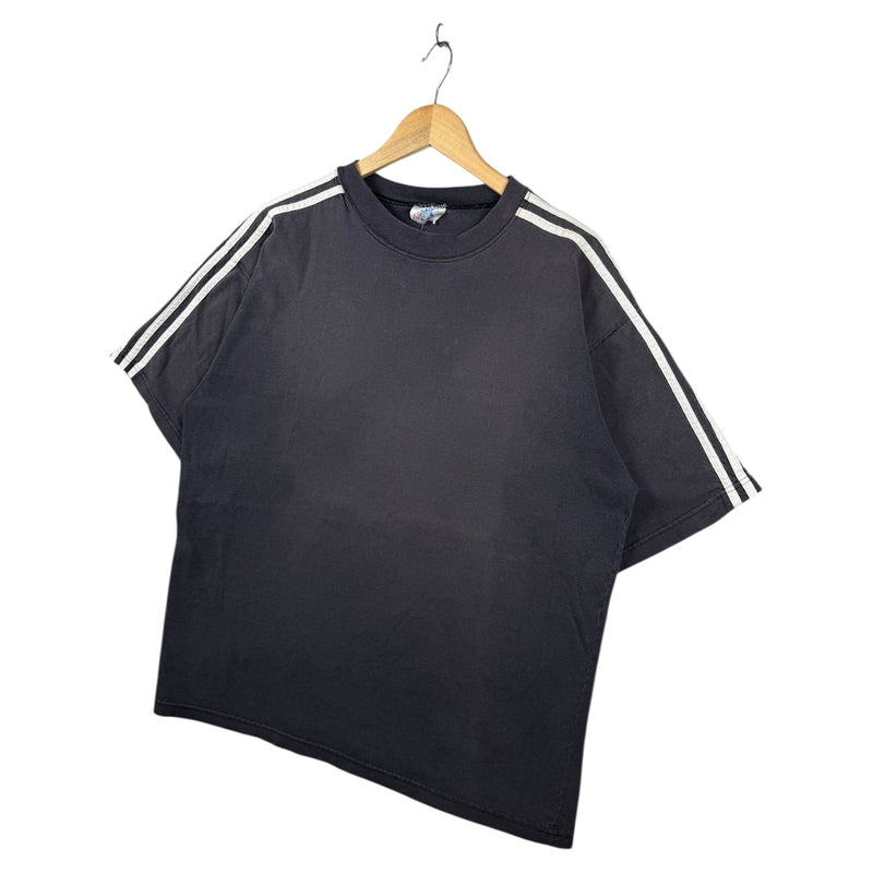 Vintage Adidas Stripe Athletic Ringer T-Shirt