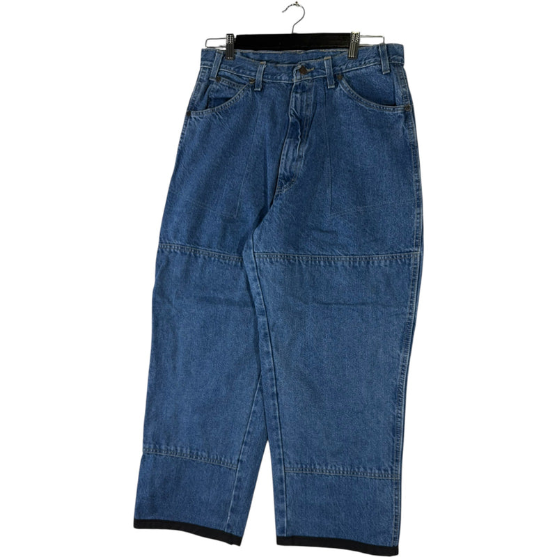 Vintage Dickies Denim Double Knee Carpenter Pants 42x30