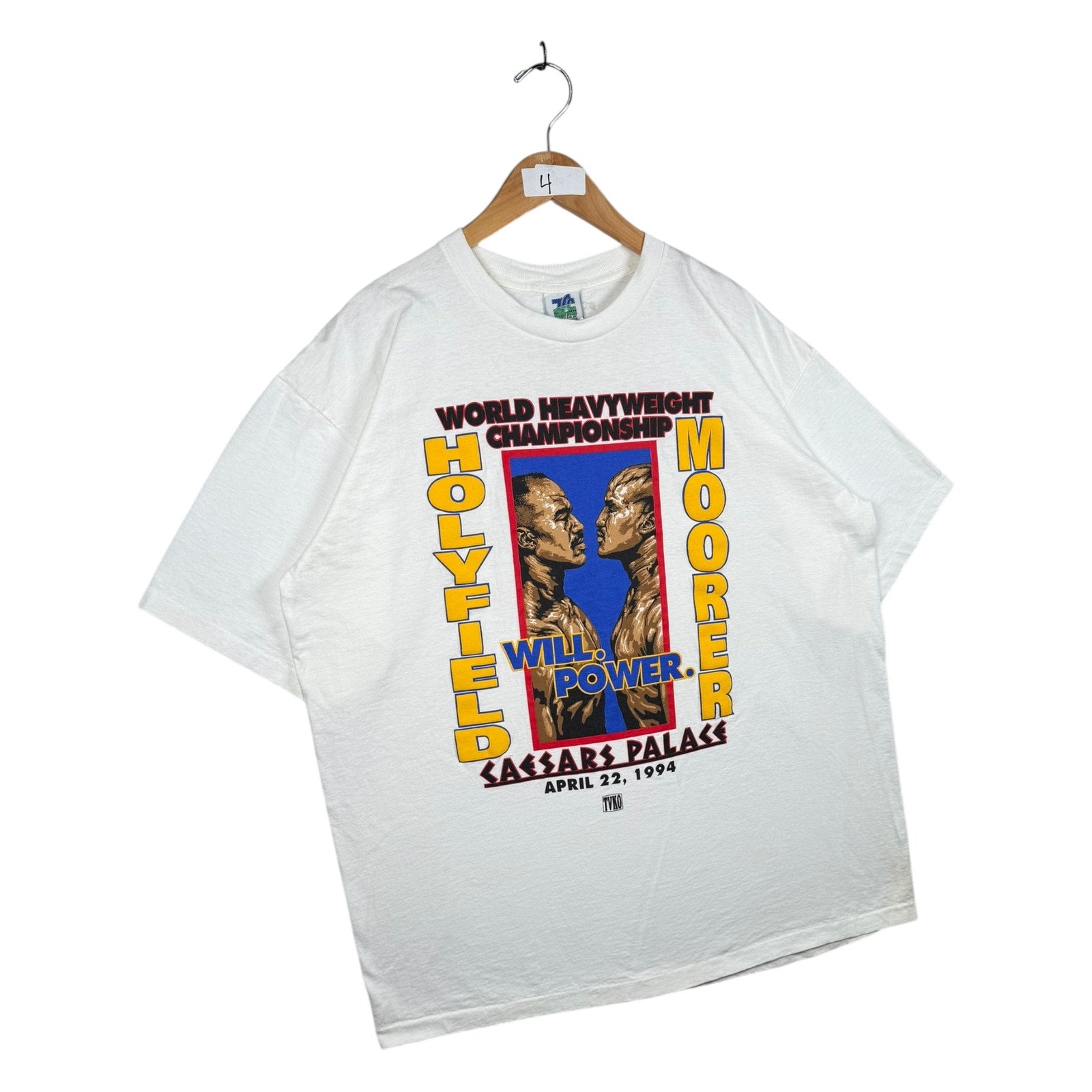 Vintage Evander Holyfield vs Michael Moorer Boxing T-Shirt