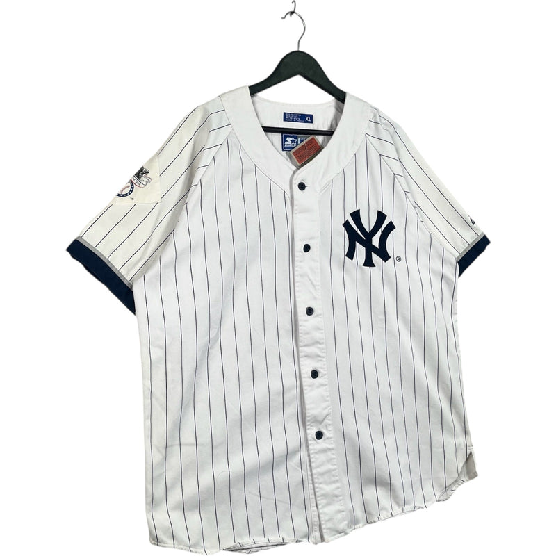 Vintage Starter New York Yankees Spellout Logo MLB Jersey