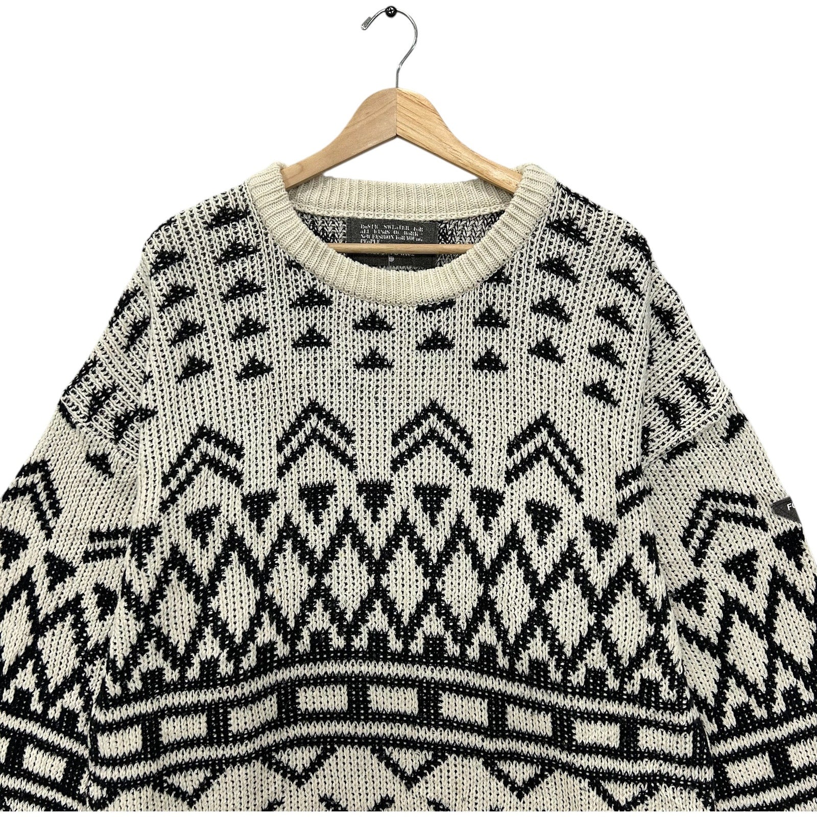 Vintage Brut Of Forage Knit Pullover Sweater 90s