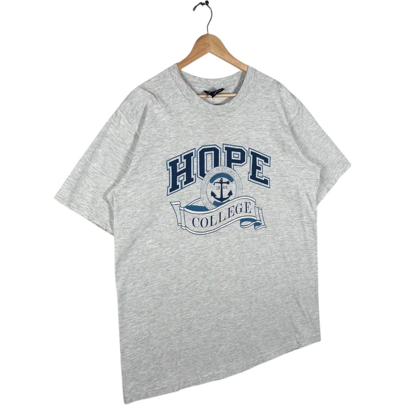 Vintage Hope College Spellout Logo Tee