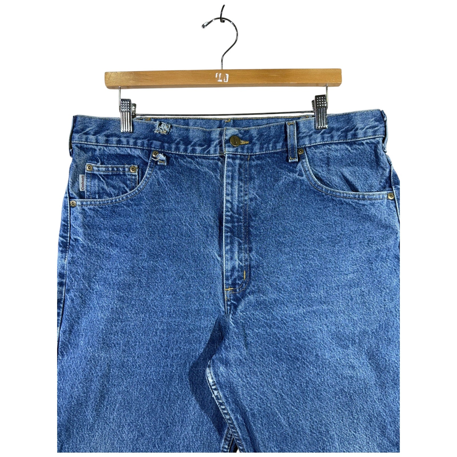 Vintage Carhartt Denim Shorts 38