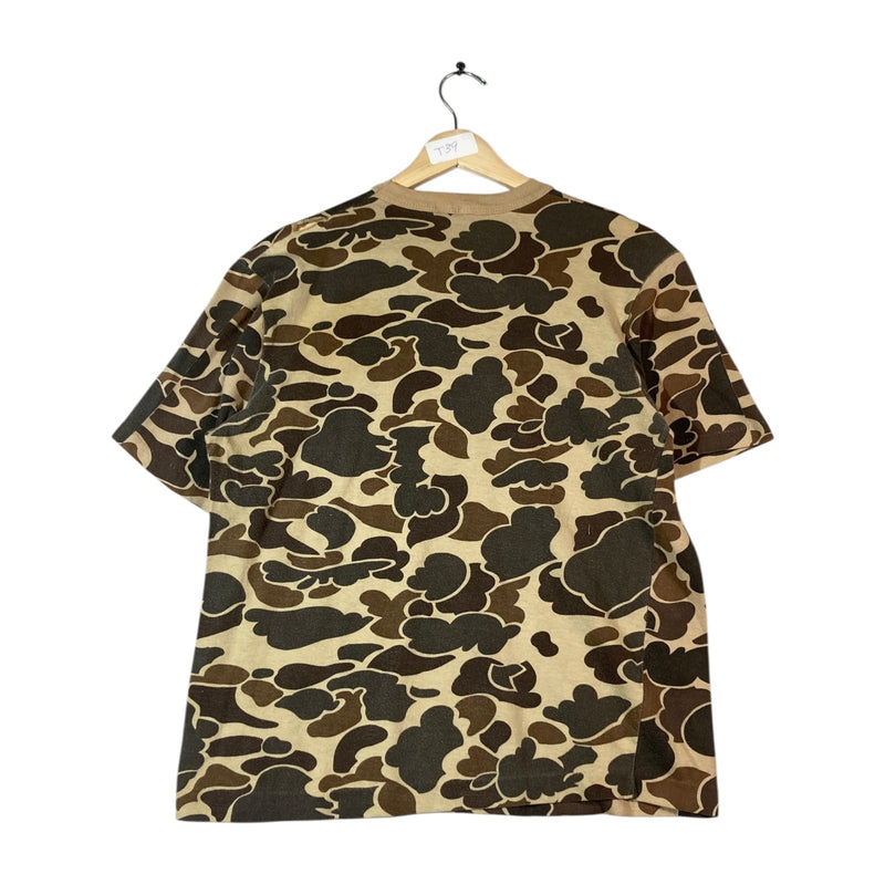 Vintage Camouflage Military Crewneck T-Shirt