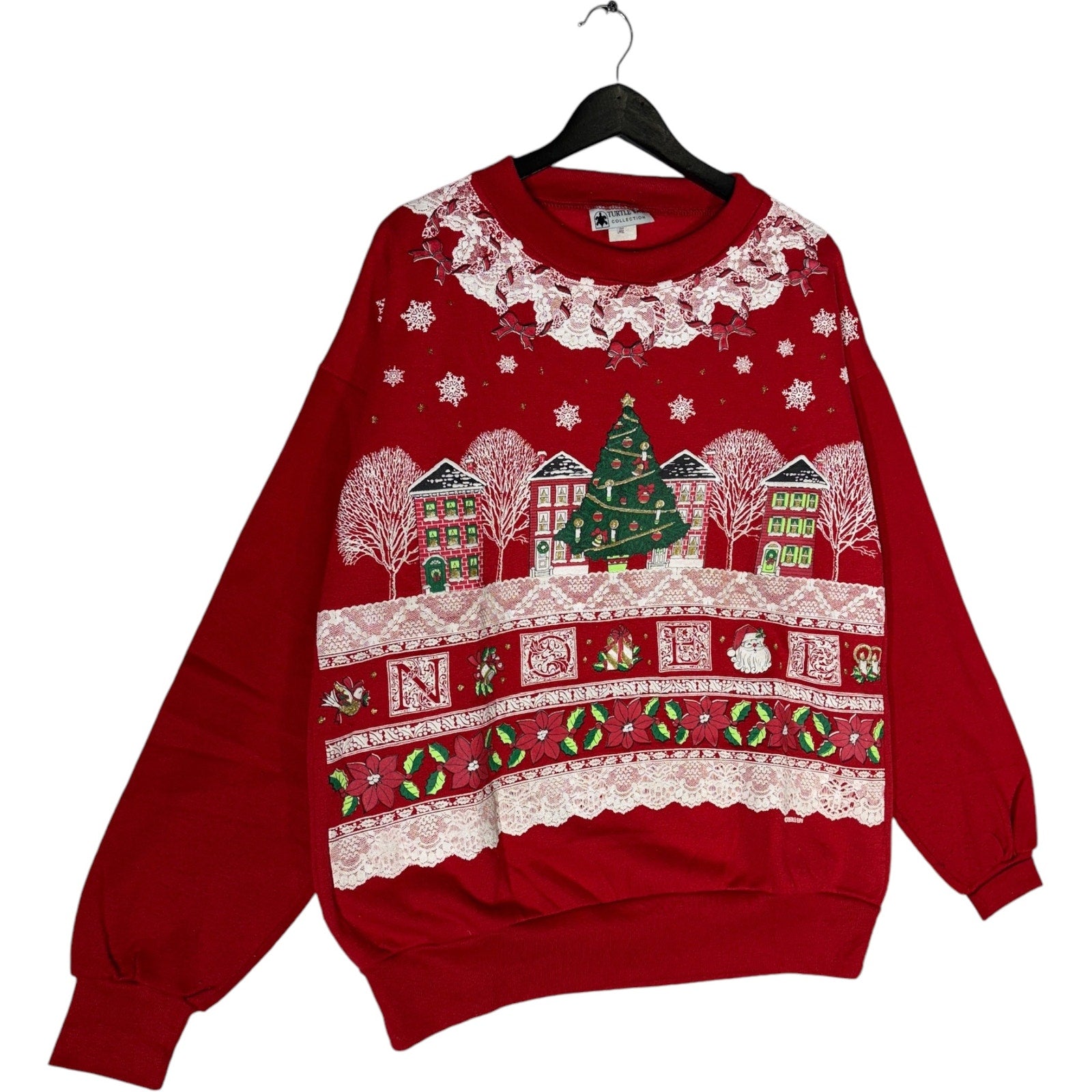 Vintage Christmas Sweater AOP Crewneck