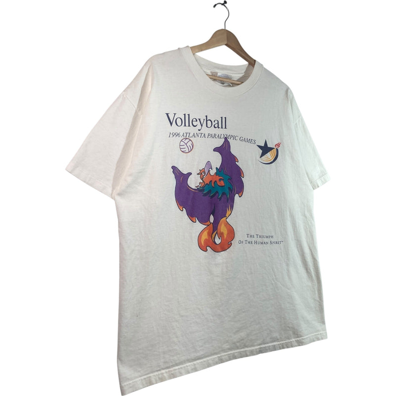 Vintage Atlanta Paralympic Games Volleyball T-Shirt 1996
