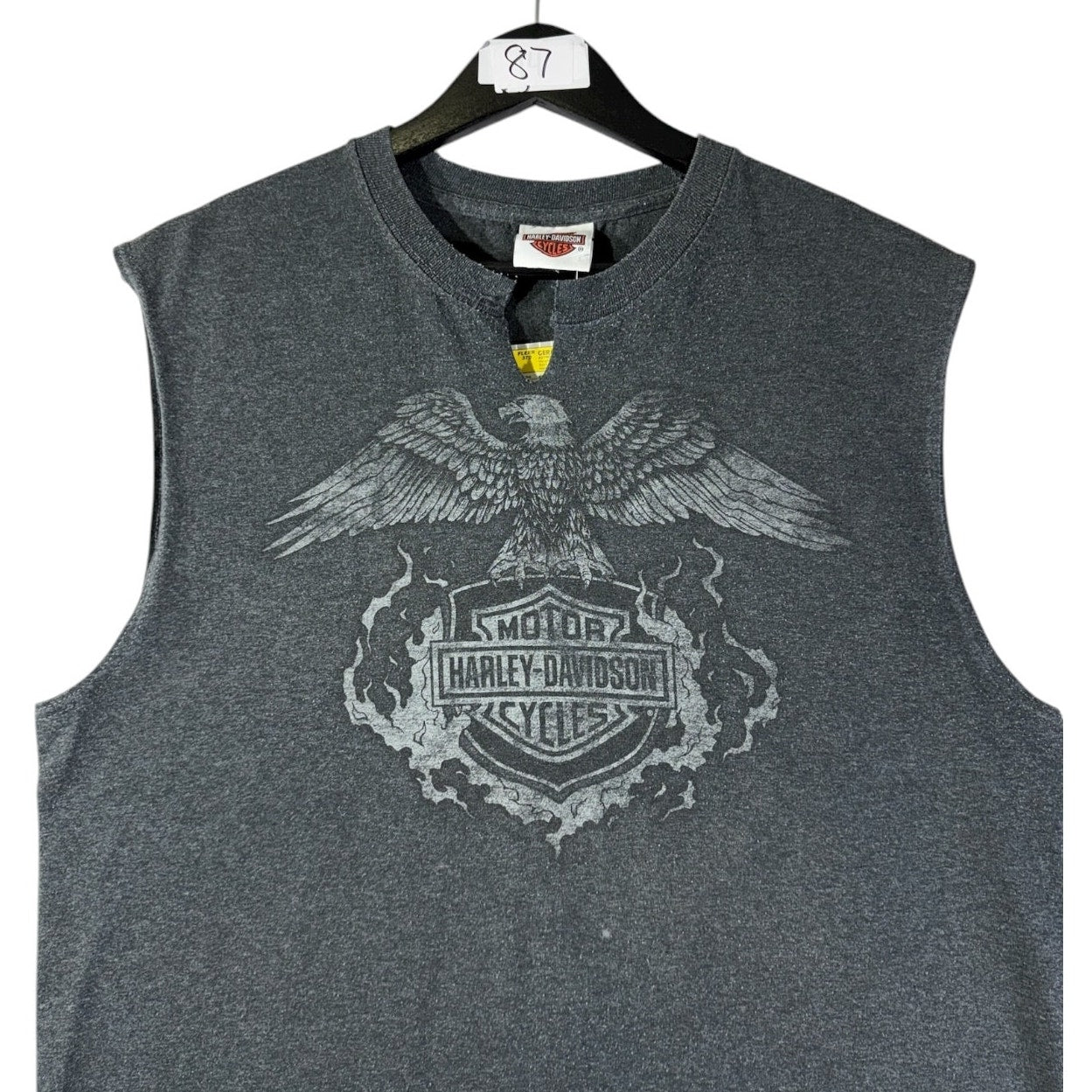 Vintage Harley Davidson Las Vegas Eagle Graphic Tank Top