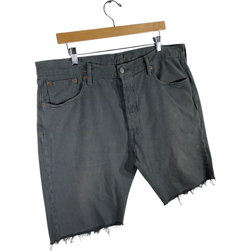 Vintage Levi's Gray Denim Shorts 38