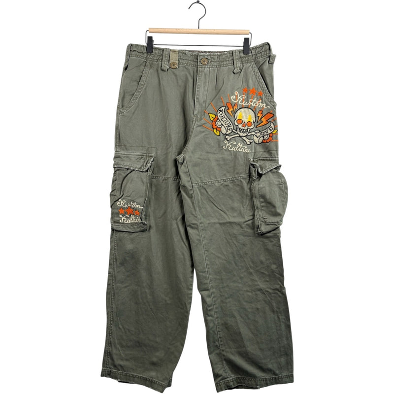 Vintage Kustom & Kulture Love Cargo Pants