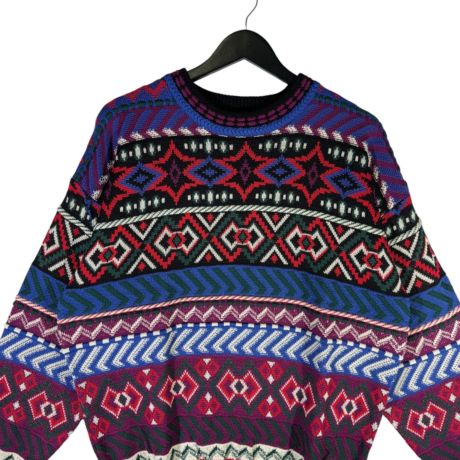 Vintage Geometric Pattern Sweater NWT