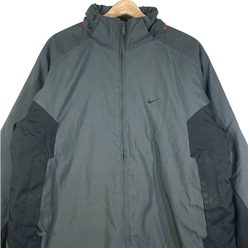 Vintage Nike Swoosh Chest Logo Full Zip Windbreaker