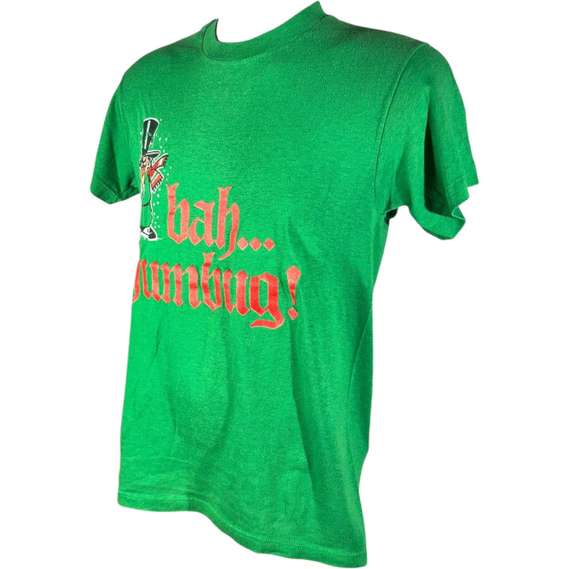 Vintage A Christmas Carol Bah Humbug Christmas Tee 90s