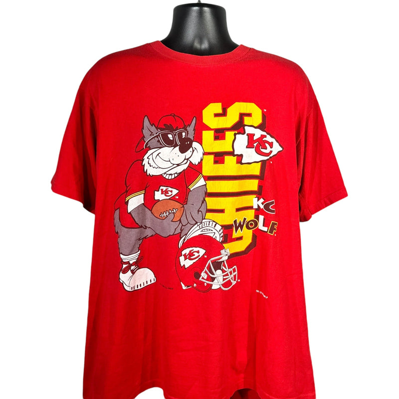 Vintage Kansas City Chiefs Mascot NFL Tee