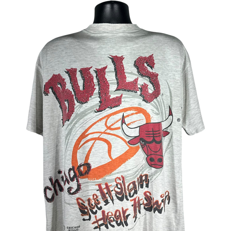 Vintage Chicago Bulls Magic Johnson T's AOP Tee