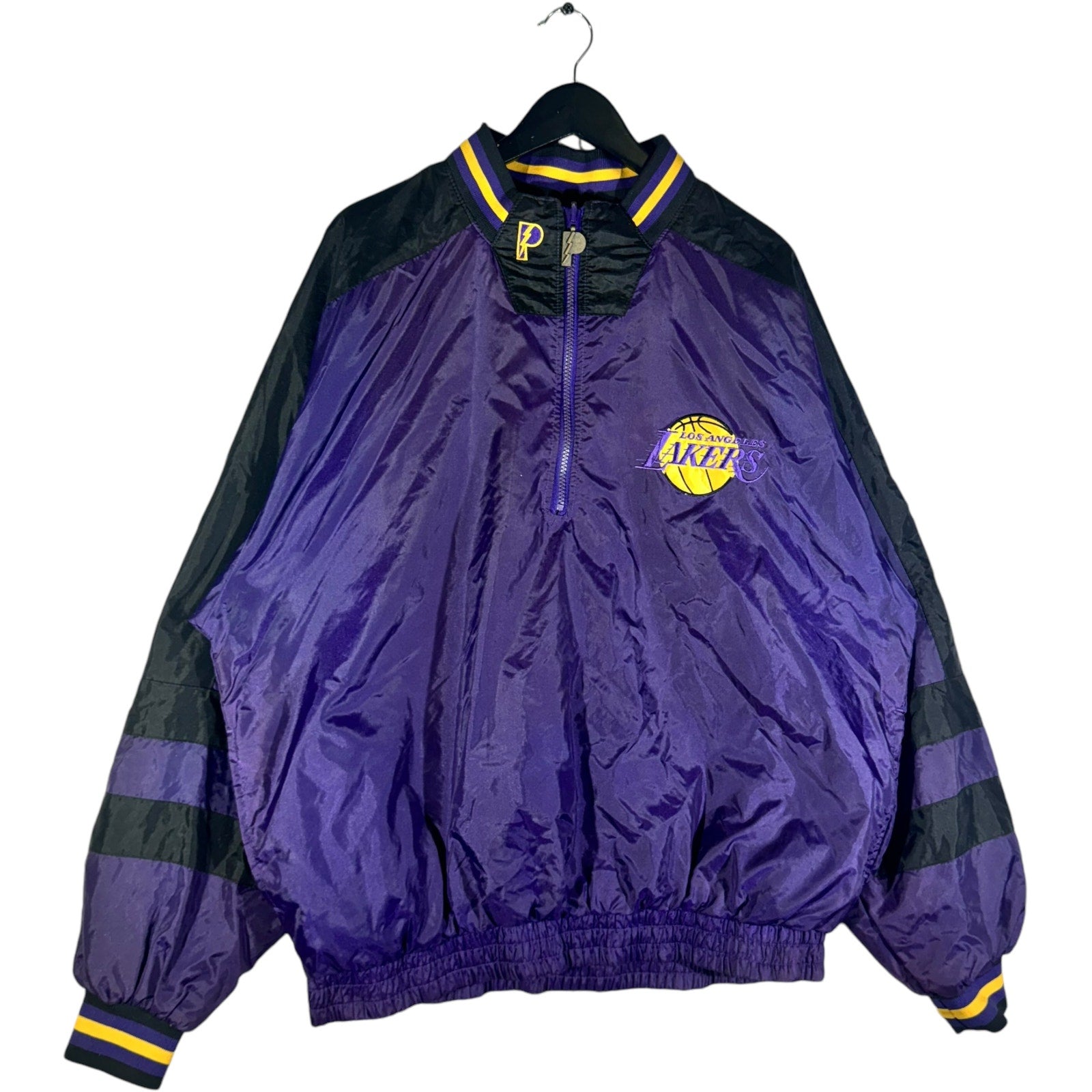 Vintage Pro Player Los Angeles Lakers 1/4 Zip Windbreaker