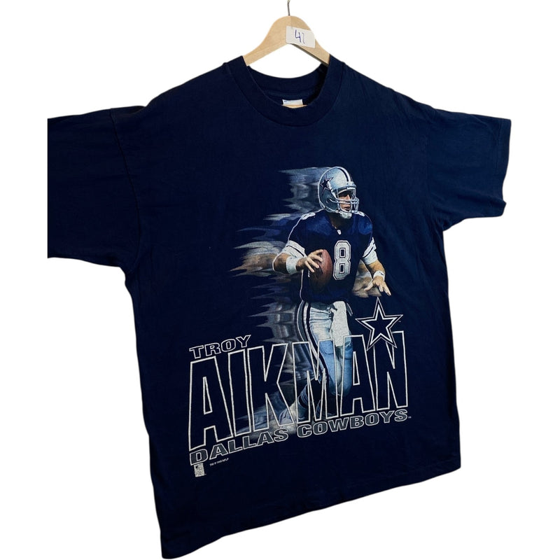 Vintage Troy Aikman Dallas Cowboys NFL T-Shirt