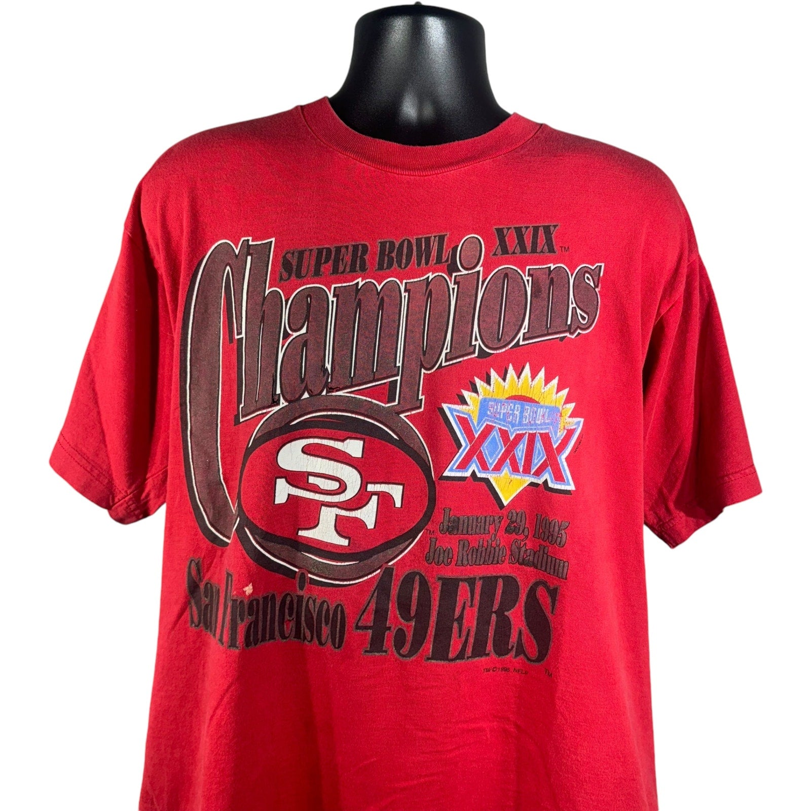 Vintage San Francisco 49ers Super Bowl XXIX Champions Tee