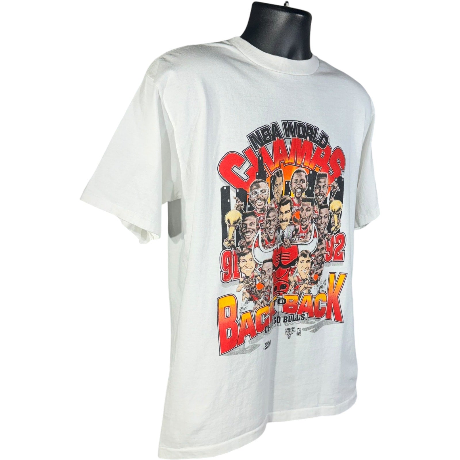 Vintage Chicago Bulls World Champs '91-'92 NBA Tee