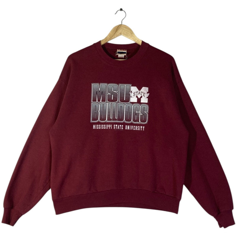 Vintage Mississippi State University Bulldogs Crewneck